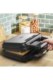 Obrázok pre Tefal SW383D10 sendvičovač 700 W Černá, Nerezová ocel