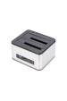 Obrázok pre Digitus DA-71540-2 dokovací stanice pro úložná zařízení USB 3.2 Gen 1 (3.1 Gen 1) Type-B Černá, Bílá