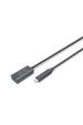 Obrázok pre Digitus DA-73113 USB kabel USB 3.2 Gen 2 (3.1 Gen 2) 5 m USB C USB A Černá