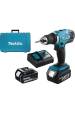 Obrázok pre Makita DDF453RFE vrtačka 1,6 kg Černá, Modrá