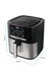 Obrázok pre Esperanza EKA004 Fritéza bez tuku 8L, 1700W Inox