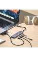 Obrázok pre UNITEK uHUB Q4 USB 3.2 Gen 1 (3.1 Gen 1) Type-C 5000 Mbit/s Šedá