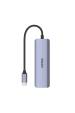 Obrázok pre UNITEK uHUB Q4 USB 3.2 Gen 1 (3.1 Gen 1) Type-C 5000 Mbit/s Šedá