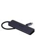 Obrázok pre UNITEK uHUB Q4 USB 3.2 Gen 1 (3.1 Gen 1) Type-C 5000 Mbit/s Šedá