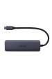 Obrázok pre UNITEK uHUB Q4 USB 3.2 Gen 1 (3.1 Gen 1) Type-C 5000 Mbit/s Šedá
