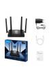 Obrázok pre Cudy WR3600H bezdrátový router Gigabit Ethernet Dvoupásmový (2,4 GHz / 5 GHz) Černá