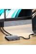 Obrázok pre Satechi ST-H4CPDM rozbočovač rozhraní USB typu C 10000 Mbit/s Šedá