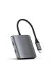 Obrázok pre Satechi ST-H4CPDM rozbočovač rozhraní USB typu C 10000 Mbit/s Šedá
