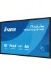 Obrázok pre iiyama T5529AS-B1AG sdělovací displej Stánkový design 138,7 cm (54.6") LED Wi-Fi 450 cd/m² 4K Ultra HD Černá Dotyková obrazovka Zabudovaný procesor Android 24/7