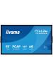 Obrázok pre iiyama T5529AS-B1AG sdělovací displej Stánkový design 138,7 cm (54.6") LED Wi-Fi 450 cd/m² 4K Ultra HD Černá Dotyková obrazovka Zabudovaný procesor Android 24/7