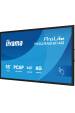 Obrázok pre iiyama T5529AS-B1AG sdělovací displej Stánkový design 138,7 cm (54.6") LED Wi-Fi 450 cd/m² 4K Ultra HD Černá Dotyková obrazovka Zabudovaný procesor Android 24/7