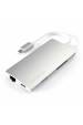 Obrázok pre Satechi ST-TCMA2S dokovací stanice/replikátor portů USB 3.2 Gen 1 (3.1 Gen 1) Type-C Stříbrná