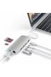 Obrázok pre Satechi ST-TCMA2S dokovací stanice/replikátor portů USB 3.2 Gen 1 (3.1 Gen 1) Type-C Stříbrná