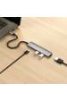 Obrázok pre Satechi ST-P4SM rozbočovač rozhraní USB typu C 10000 Mbit/s Šedá