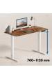 Obrázok pre Výškově nastavitelný elektrický stůl Ergo Office, max. výška 1160 mm, max. hmotnost 80 kg, bez desky, bílý, ER-400 W