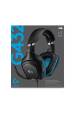 Obrázok pre Logitech G 981-000770 sluchátka / náhlavní souprava Sluchátka s mikrofonem Kabel Přes hlavu Hraní Černá, Modrá