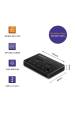 Obrázok pre Qoltec 52274 Dokovací stanice pro M.2 SSD disk | NVMe | SATA | USB-C | DVOJITÁ 2 x 2TB