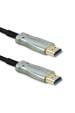 Obrázok pre Qoltec 50472 HDMI kabel 20 m HDMI Typ A (standardní) Černá, Stříbrná