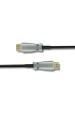 Obrázok pre Qoltec 50474 HDMI kabel 30 m HDMI Typ A (standardní) Černá, Stříbrná