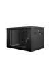 Obrázok pre 19" nástěnná skříň 6U 600x450 Lanberg černá wf01-6406-10b