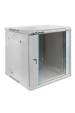 Obrázok pre Qoltec 54485 Racková skříň 19" | 12U | 600 x 635 x 450 | Tvrzené dveře | Závěsné
