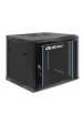 Obrázok pre Qoltec 54466 RACKová skříň 19" | 9U | 600 x 500 x 600 | Tvrzené dveře | Závěsné