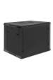 Obrázok pre Qoltec 54466 RACKová skříň 19" | 9U | 600 x 500 x 600 | Tvrzené dveře | Závěsné