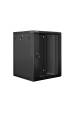 Obrázok pre Lanberg WF01-6615-10B rack 15U Nástěnný regál Černá