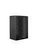 Obrázok pre Lanberg WF01-6418-10B rack 18U Nástěnný regál Černá