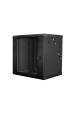 Obrázok pre Lanberg WF02-6612-10B rack 12U Nástěnný regál Černá