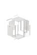 Obrázok pre Lanberg WF01-6615-10S rack 15U Nástěnný regál Šedá