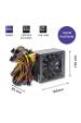 Obrázok pre Qoltec 50342 Napájecí zdroj ATX 1650W | 80 Plus Platinum