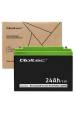 Obrázok pre Qoltec 53036 Baterie AGM | 12V | 24Ah
