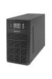 Obrázok pre Qoltec 52282 Nepřerušitelný zdroj napájení UPS | 3kVA | 3000W | Účiník 1,0 | LCD | EPO | USB | Online