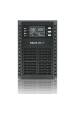 Obrázok pre Qoltec 52280 Nepřerušitelný zdroj napájení (UPS) | 1kVA | 1000W | Účiník 1,0 | LCD | EPO | USB | Online