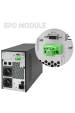 Obrázok pre Qoltec 52280 Nepřerušitelný zdroj napájení (UPS) | 1kVA | 1000W | Účiník 1,0 | LCD | EPO | USB | Online