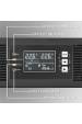 Obrázok pre Qoltec 52286 Nepřerušitelný zdroj napájení (UPS) pro RACK | 2kVA | 2000W | Účiník 1,0 | LCD | EPO | USB | Online