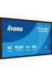 Obrázok pre iiyama T4329AS-B1AG počítačový monitor 108 cm (42.5") 3840 x 2160 px 4K Ultra HD LED Dotyková obrazovka Černá