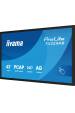 Obrázok pre iiyama T4329AS-B1AG počítačový monitor 108 cm (42.5") 3840 x 2160 px 4K Ultra HD LED Dotyková obrazovka Černá