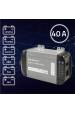 Obrázok pre Qoltec 51959 Chytrá nabíječka Monolith pro LiFePO4 AGM GEL SLA baterie | 40A | 12V