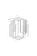 Obrázok pre Lanberg WF01-6622-10S rack 22U Nástěnný regál Šedá