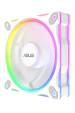 Obrázok pre ASUS Prime MR120 Fan ARGB Reverse White 3in1 Počítačová skříň Ventilátor 12 cm Bílá 3 kusů