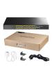 Obrázok pre Cudy GS2028PS4 Řízený L2 Gigabit Ethernet (10/100/1000) Podpora napájení po Ethernetu (PoE) 1U Černá