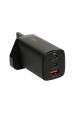 Obrázok pre iBOX C-65 Black, GaN 65W univerzální nabíječka Zástrčka ve Velké Británii