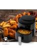 Obrázok pre Nedis KAAF160BK fritovací hrnec Samostarný 4,2 l Samostatné 1300 W Horkovzdušná fritéza Černá