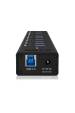 Obrázok pre ICY BOX IB-AC6110 USB 3.2 Gen 1 (3.1 Gen 1) Type-B 5000 Mbit/s Černá