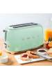 Obrázok pre Smeg TSF02PGEU toustovač 6 4 krajíců 1500 W Zelená