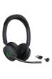 Obrázok pre Yealink BH74 UC USB-C/A Sluchátka s mikrofonem Bezdrátový Přes hlavu Kancelář / call centrum USB Type-C / USB Type-A Bluetooth Černá