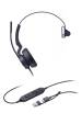 Obrázok pre Yealink UH46 Mono Teams USB-C/A Sluchátka s mikrofonem Kabel Přes hlavu Kancelář / call centrum USB Type-C / USB Type-A Černá