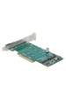 Obrázok pre DeLOCK Karta PCI Express x8 na 2 x interní M.2 Key M NVMe - rozvětvení - Low Profile
